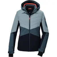 Killtec Damen Skijacke/Funktionsjacke mit abzippbarer Kapuze und Schneefang KSW