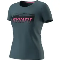 Dynafit - Women's Transalper Graphic S/S Tee - Funktionsshirt Gr XS blau