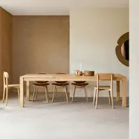 Tikamoon Eden - Ausziehtisch aus massiver Eiche 6-10 Pers.