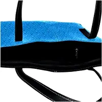 Markenlos Personalisierte Handtasche mit Wolkenmotiv, Kunstleder, Schultertasche, Mehrfarbig
