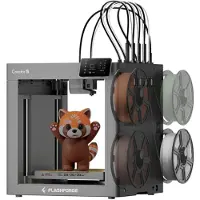 Flashforge Creator 5 Mehrfarben 3D Drucker mit 4 Druckköpfen – FlashSwap 7s – CoreXY – Automatische Nivellierung – Unterstützung mehrerer Materialien