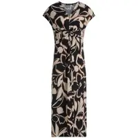 Betty Barclay Jersey-Kleid V-Ausschnitt blau