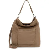 Emily & Noah Beuteltasche "Beutel E&N Avignon RUE 09", Damen, Gr. B/H/T: 37cm x 32cm x 12cm 0, grau (taupe 900), Polyester, Taschen Beuteltasche