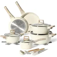 Just perfecto Topf und Pfannenset Induktion - Pfannenset mit deckel - Induktions