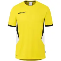 Uhlsport Equipe 29 Shirt Kurzarm 164 limonengelb/weiß/schwarz
