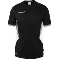 Uhlsport Equipe 29 Shirt Kurzarm 164 schwarz/weiß/steingrau