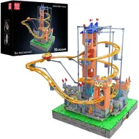 Mould King 11023 Schloss Achterbahn mit Motor Klemmbausteine 2584pcs Spielzeug Bausatz