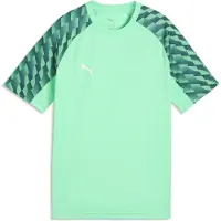 Puma teamLIGA26 Jersey Jr, 140, Mint Jelly White-Emerald Ice