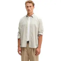 Marc O'Polo 1100000002199 , Herren, Gr. M, N-Gr, beige (linen beige), Cord, Obermaterial: 100% Baumwolle, regular fit normal, 2-Knopf-Manschette, Hemden 1100000002199, regular mit Button-Down-Kragen