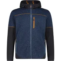 CMP Herren Outdoor Jacke aus Ripstop mit Kapuze blau 48