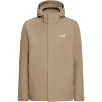 Jack Wolfskin HE STONELITE 3IN1 JKT Herren Kombijacke braun M