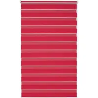 K-Home Doppelrollo "Ancona" Gr. 10, pink (fuchsia), B:70cm H:200cm, Polyester, Rollos, Doppelrollo, im Fixmaß