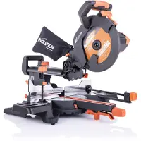 Evolution Schiebe-Kapp- und Gehrungssäge R255SMS+ | 2000 W, 300 mm Gleitfunktion