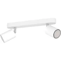 Eglo connect Smart Spot Adfira-Z, weiß, 2-flg., Stahl