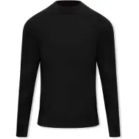 Schiesser Langarmshirt "Invisible Soft Warming", Damen, Gr. 40, schwarz (000, schwarz), Single Jersey, Obermaterial: 60% Polyacryl, 30% Modal, 10% Elasthan, Shirts Langarmshirt