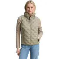 Tom Tailor Damen Lightweight Steppweste mit Stehkragen