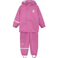CeLaVi Basic Rainwear set -solid PU real pink (546) 140