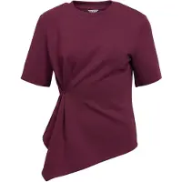 Object Asymmetrisches Gerafftes T-shirt