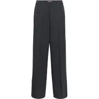 Object Wide Leg Hose Schwarz 34