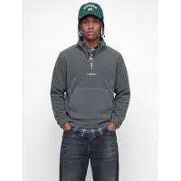 Jack & Jones Fleecepullover "JJSOHO HALFZIP FLEECE", Kunstfaser, relaxed fit