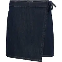 Object Denim Wickelrock Blau 42