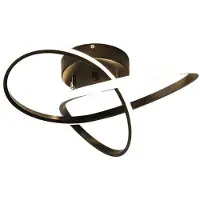 OEM Deckenleuchte, dimmbar, 3 Farbtemperaturen, Schwarz-dimmbar