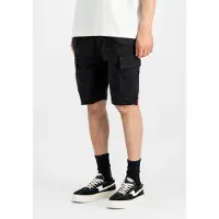 Alpha industries Shorts "Airman Short", Herren, Gr. 28, Normalgrößen, schwarz, Obermaterial: 98% Baumwolle, 2% Elastan. Futter: 100% Baumwolle, Hosen Shorts