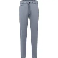 Bugatti Chinohose , Herren, Gr. 34, Länge 34, grau (240, grau), 88% Polyester, 8% Viskose, 4% Elasthan, unifarben, slim fit, Hosen Chinohose, mit Kordelzug