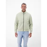Lerros Blouson "Blouson leicht gefüttert und flexibel", Herren, Gr. M, beige (tinted grau), 100% Polyester, Jacken Blouson, Herren Blouson, Wasser- und windabweisend, Atmungsaktiv, Einfarbig