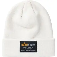 Alpha industries Skimütze "Crew Beanie", Gr. onesize, weiß (jet stream weiß), Obermaterial: 100% Polyacryl, Mützen Skimütze