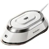 OEM Handheld Reisebügeleisen, Dual Voltage, Schnelles Aufheizen, silber, 100V-240V EU Stecker Typ C-c