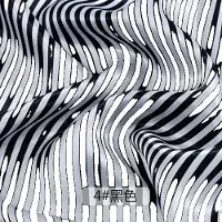 OEM Nähstoff, gestreiftes Design, reißfest, 4 schwarz, 90X150cm-a