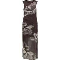Object Gerafftes Maxikleid