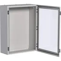 Hager FL173A Orion Schrank, Stahlblech Schutzklasse I, Klarsichttür, 800x600x250mm