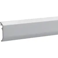 Hager L6450PRBL Lamelle zur Brüstungsverkleidung aus aluminium preßblank - 2 Meter