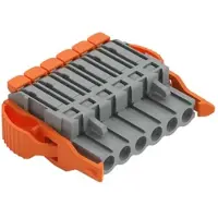 Wago 2231-1116/038-000 1-Leiter-Federleiste,Hebel,Push-in CAGE CLAMP,grau 22311116038000 - 25 Stück