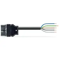 Wago 771-8985/216-103 konfektionierte Anschlussleitung,Eca,Stecker/offenes Ende,dunkelgrau 7718985216103