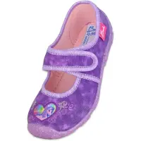 Beck Mädchen Hausschuh, Slipper, Violett, 25 EU