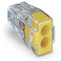Wago 773-162 Verbindungsdosenklemme,für ein- und mehrdrähtige Leiter,max. 2,5 mm2,transparent 773162 - 100 Stück