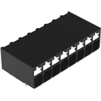 Wago 2086-1208/300-000/997-607 THR-Leiterplattenklemme,Drücker,1,5 mm2,schwarz 20861208300000997607 - 415 Stück