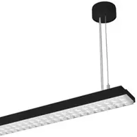 LTS 658650 LUZ Pendelleuchte 12W 830 1640LM Batwing schwarz Leistungsklasse 1 LUZ-PA12 101.830.BW schwarz LUZPA12101830BW