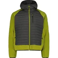 CMP MAN Jacket Hybrid FIX Hood black pine (F969) 48