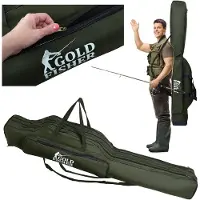 Gockowiak Gold Fisher 140cm Rutenfutteral mit 3 Fächern