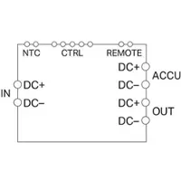 Wago 787-875/000-012 USV-Lade- und -Kontrolleinheit,Eingangsspannung DC 24 V,Ausgangsspannung DC 24 V 787875000012