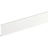 Hager BRAP08029016 Brüstungskanal-Oberteil aus Aluminium natureloxiert zu BRAP 80mm verkehrsweiß - 2 Meter