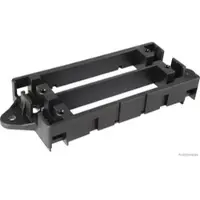 Herth+Buss HERTH&BUSS Halter, Sicherungsdose, 2-fach schwarz - 50300042 - schwarz