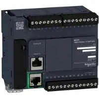 Schneider Electric TM221CE24U SPS-Steuerung, Modicon M221, Kompaktformat, 24 E/A, Ethernet, Modbus, 24 VDC, Sink Transistor, Schraubklemmen