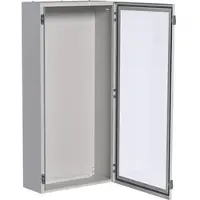 Hager FL179A Orion Schrank, Stahlblech Schutzklasse I, Klarsichttür, 1250x600x250mm