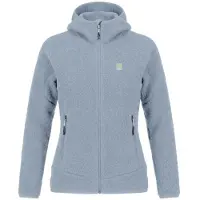 Karpos - Women's Moiazza Retrò Hoodie Fleece - Fleecejacke Gr L grau