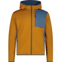 CMP MAN Fleece Jacket FIX Hood caramel (Q883) 46